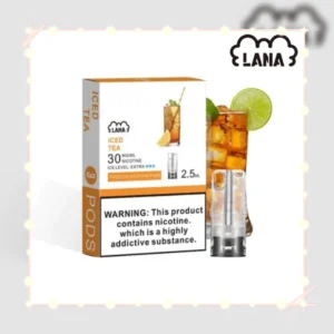 冰紅茶|Lana電子煙煙彈 替換式霧化彈 2.5ml/3枚 #免運服務#